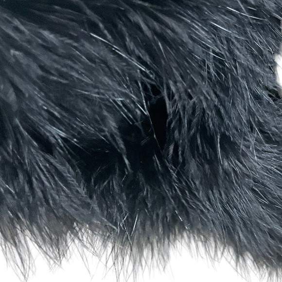 Sleeper Boudoir Feather Trim Flare Trousers NWT - Picture 11 of 15